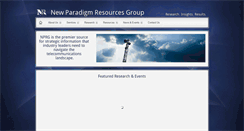 Desktop Screenshot of nprg.com